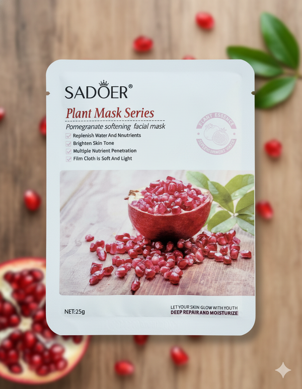 SADOER Pomegranate sheet mask