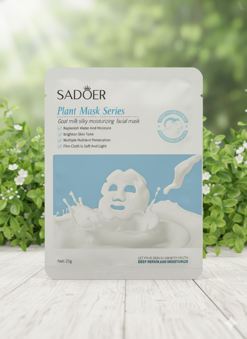 SADOER Goat Milk Hydrating sheet mask